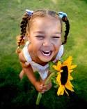 child laughing